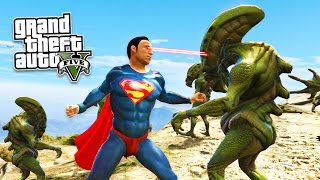 GTA 5 PC Mods - SUPERMAN MOD w/ SUPER MAN POWERS! GTA 5 Superman Mod Gameplay! (GTA 5 Mods Gameplay)