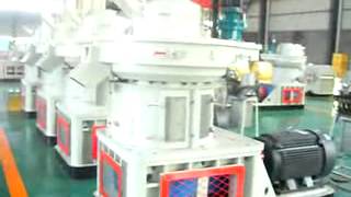 XGJ560 biomass wood pellet machine Show Yulong