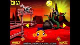 Monkey GO Happy Western (Счастливая обезьянка: Дикий Запад) - прохождение игры
