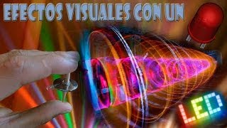 Como Hacer Efectos Visuales con un Led (qué es y cómo funciona un led)