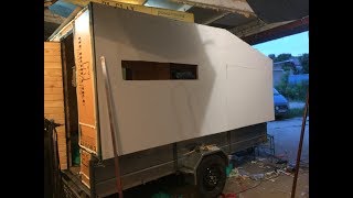 Строим жилой модуль в прицеп. Часть- 6. Продолжение...