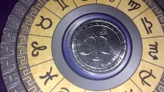 Обзор монеты 1 рубль 2016 года Приднестровье Знак зодиака:" Весы" !!!