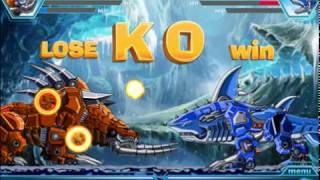 Мультик игра Роботы динозавры: Робот акула (Robot shark)