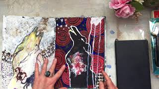 A quick Look Inside an Art Journal