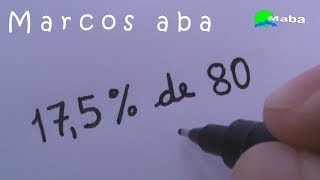 Porcentagem - matemática