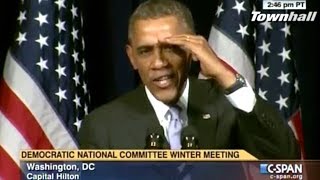 Obama Responds to Heckler: 'What the Heck Are You Talking About!'