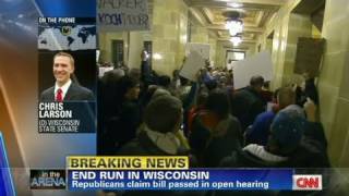 CNN: Senator: Vote an 'affront to Democracy' in Wisconsin