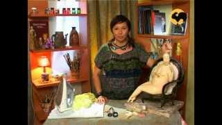 Авторская кукла 6. Ткани, костюм, кресло