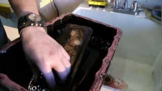 Toyota Land Cruiser FZJ80 Transmission filter change.
