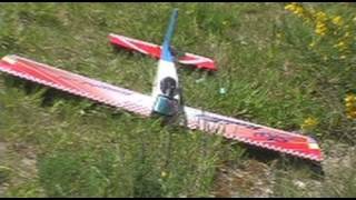 RC Plane crashes in very strong winds