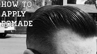 Men's Hair Tutorial - How to use pomade