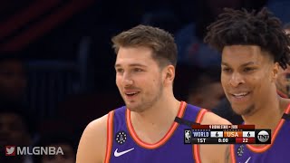 Team USA vs Team World 1st Qtr Highlights | 2020 NBA Rising Stars Game