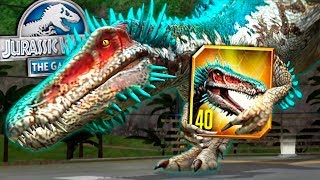*NEW VIP* BARYONYX MAX LEVEL 40!! - Jurassic World - The Game | Ep. 231