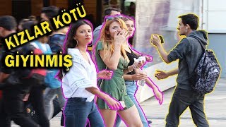 Kızlar Kötü Giyinmiş | Vlogger Şakası