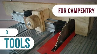 ✔️3 HERRAMIENTAS para carpintería hechas en casa ? AMAZING IDEA