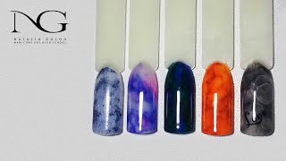 Дизайн ногтей - абстракция маркерами / Nail Design - markers abstract