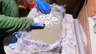 ФОРМЫ ДЛЯ ПЛИТКИ ЗА 5 МИНУТ ИЗ ПОДРУЧНЫХ МАТЕРИАЛОВ дорожки своими руками crafts made of cement