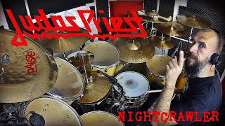 Judas Priest - Nightcrawler - Scott Travis Drum Cover by Edo Sala with Drum Charts