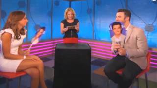 Kevin and Danielle Jonas play "He Says, She Says" - VH1 Morning Buzz