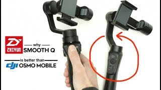Why ZhiYun Smooth Q is better than DJI OSMO Mobile 2 - iPhone Gimbal Review - Netcruzer TECH