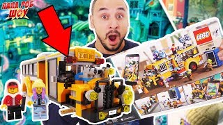 АВТОБУС LEGO HIDDEN SIDE: ПРИЗРАКИ АТАКУЮТ! Папа РОБ продолжает СБОРКУ! 13+