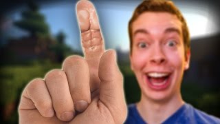 ONE FINGER MINECRAFT!