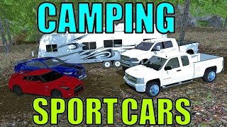 Farming Simulator 15 - Camping In The Smoky Mountains - Sport Cars - GT-R - Shelby GT350