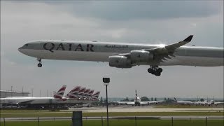 Afternoon Arrivals at London Heathrow Airport, LHR | 01/07/14