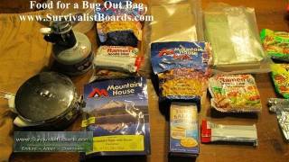 Bug Out Bag Food