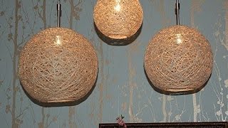 МК - абажур своими руками ////  Master Class - - lamp shade with their hands