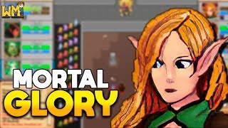 Monte sua equipe de GLADIADORES e Ganhe FAMA | Mortal Glory #01 - Gameplay PT BR