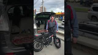 Поздравляем с покупкой очередного обладателя электрофэтбайка Eco Drive V5.Электровелосипед для жизни