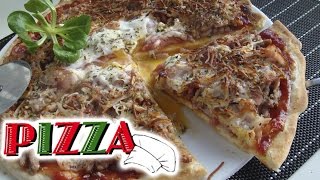 PIZZA A MI ESTILO ( receta casera ) # 292 #