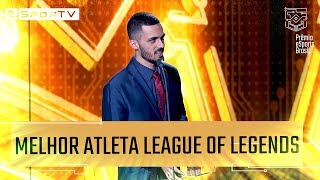 MATHEUS "dyNquedo" LEVA O PRÊMIO DE LEAGUE OF LEGENDS – PRÊMIO ESPORTS BRASIL 2018