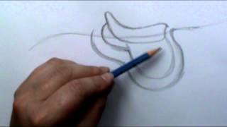 How to draw a English Saddle