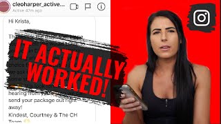 DM'ing 50 Of My FAVORITE ACTIVEWEAR BRANDS To Get Free Clothes! ***IT WORKED***