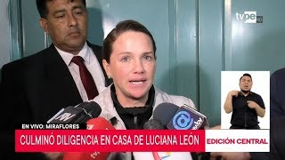 Luciana León: “Niego tajantemente ser parte de una red criminal”