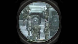 "Call of Duty 4: Modern Warfare 1", full walkthrough on Veteran,Act 2: Mission 3 - One Shot,One Kill