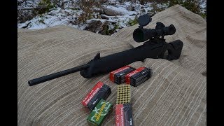 Самозарядный малокалиберный (22LR) карабин МР-161к.  Стрельбы на 50 метров.