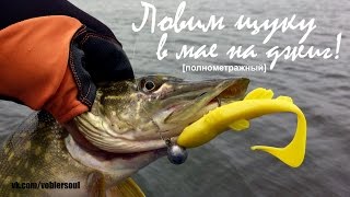 Ловля щуки весной на озере. Джиг с лодки. Видео отчет от 16 мая 2017.