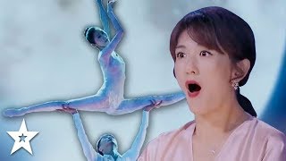 Stunning Ballet Audition Gets GOLDEN BUZZER On World's Got Talent 2019 | Got Talent Global