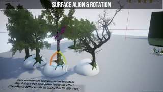Dynamic Tree & Plant Generator for Unreal Engine 4