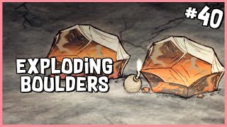 ? Using Coconades to Get Obsidian | Don't Starve Hamlet/Shipwrecked Gameplay | Part 40