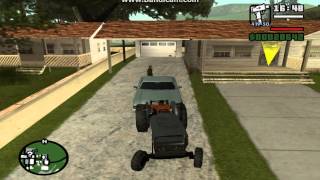 GTA: San Andreas - How To Get Near Invulnerable Green Sabre