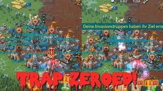 Lords Mobile KvK Trap zeroed! (GB attacks with my guild)
