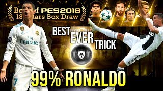 How to get 99% thunder black ball in Best of Pes 2018 mobile boxdraw
