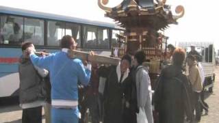 平成23年　横浜市金沢八景 寒中神輿錬成祭 湘南連合神輿保存會の甚句