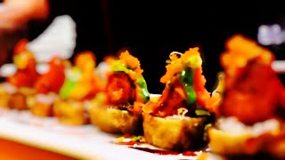 SUSHI/ Volcano Sushi Roll /寿司摆盘系列|How To Make Sushi