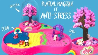 JARDIN MAGIQUE SO DIY 3 EN 1 ANTI-STRESS : EXPERIENCE , SLIME , JARDIN ZEN ⎮Reva ytb