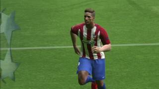 Pes 2017 Man Red (MU) vs Atlético Madrid Semi finals 2nd leg champions league gameplay